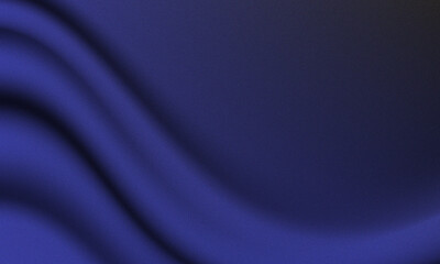 Elegant flowing blue fabric drapes creating a soothing and luxurious visual texture