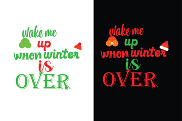 Christmas typography T shirt Design, Christmas is the most wonderful time