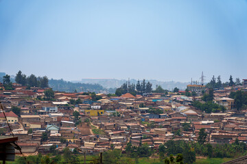 street and urban scene in African city