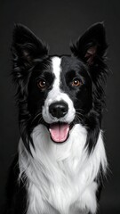 Fototapeta premium Happy Border Collie Portrait