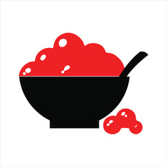 Cranberry Sauce Thanksgiving Dish Icon