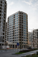 Construction of multi-apartment residential buildings.
Construction of a house.