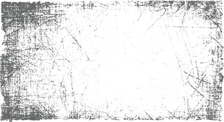 distressed background with gray scratches and speckles on a white surface.