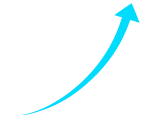 A flowing black line with loops and dashes on a transparent background, isolated on transparent background