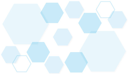 Abstract futuristic background for copy space. Modern blue banner design in high technology theme