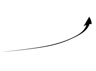 Collection of six handdrawn red oval shapes with a chalky texture, isolated on transparent background