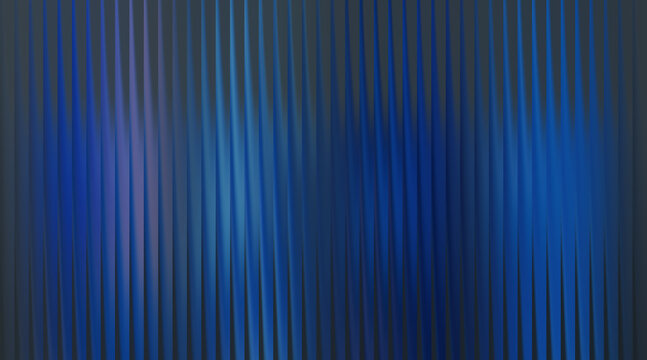 Blue ribbed texture background with vertical lines and soft lighting