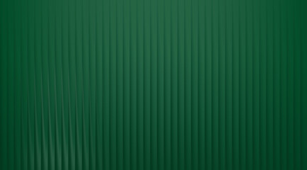 Fototapeta premium Dark green vertical ribbed texture background