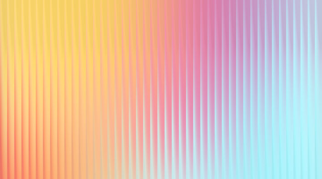 Vibrant gradient background with vertical corrugated texture