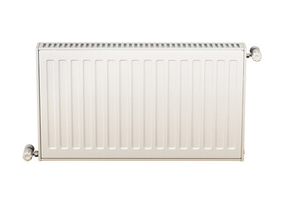 Radiator on transparent background. 3D illustration