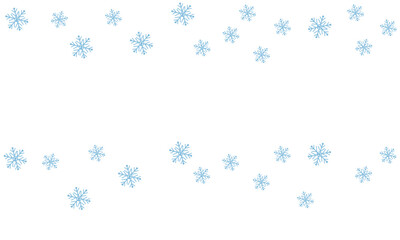 christmas background with snowflakes