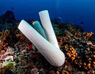 Coral Reef Underwater Structure.