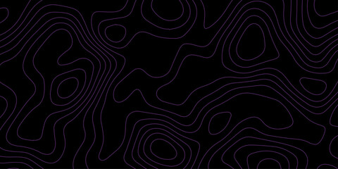 Abstract topographic line pattern background. minimal topography contour map wallpaper with wavy line pattern. geography map grid backdrop. geographic mountain relief.	