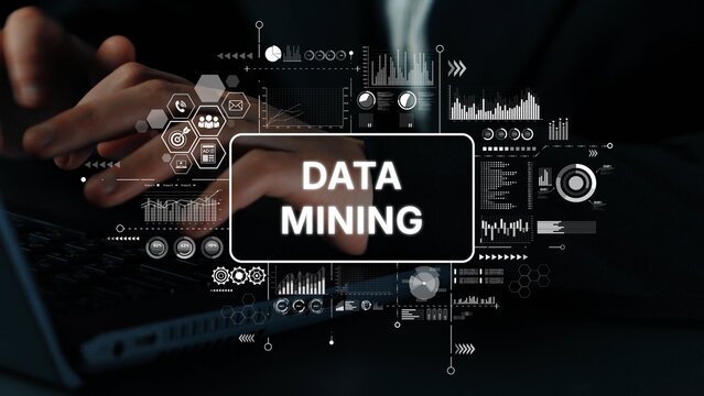 Modern Data Mining Concept with Graphics and Hands on Laptop in Professional Environment. Asymptotic smart data analytic.