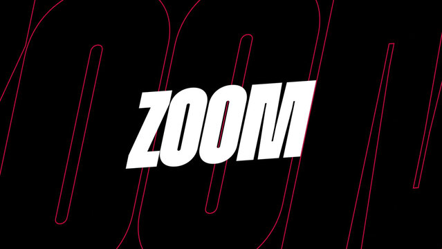 Fast Multi Word Zoom Text Title