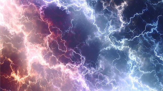 lightning in the night background