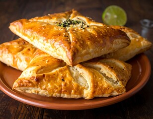 Delicious Baked Savory Pastry Bites.