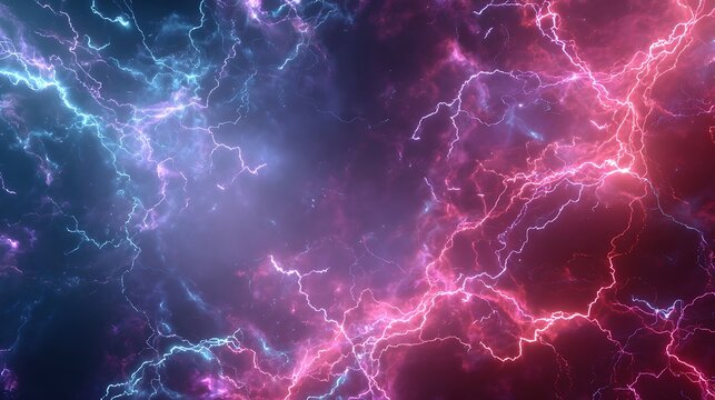 lightning in the night background