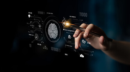 AI data management system for digital analysis, with AI, data, and system repeating for better SEO...