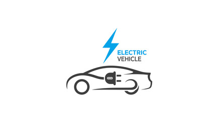 Minimalist Electric Vehicle Symbolizing Future Transportation Innovation and Sustainability