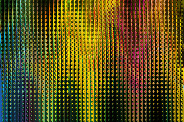 Vibrant Multi Colored Abstract Background with Geometric Diamond Patterns and Vertical Gradient Strips in Modern Art Style