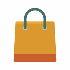 Elegant Shopping Bag Icon Design Variation