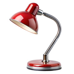 A sleek adjustable desk lamp for office or study, isolated on a pure white background. Perfect for home office catalogs, workspace branding, and lighting ads.