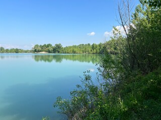 The Sveta Nedelja Lakes or Rakitje Lake (Croatia) - Umjetno jezero Rakitje ili jezera Rakitje; Finzula, Votok, Nadolez, Juš ili Keč (Sveta Nedelja, Hrvatska)