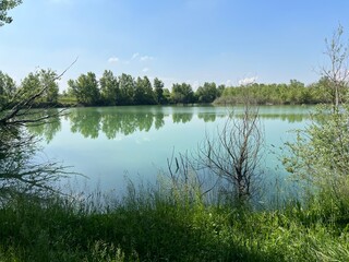 The Sveta Nedelja Lakes or Rakitje Lake (Croatia) - Umjetno jezero Rakitje ili jezera Rakitje; Finzula, Votok, Nadolez, Juš ili Keč (Sveta Nedelja, Hrvatska)