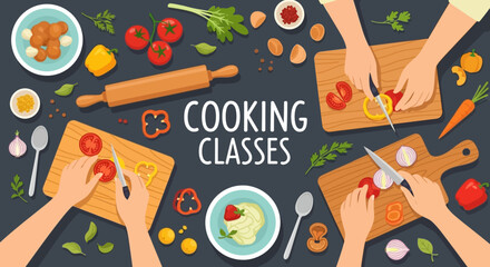Hands On Culinary Education For Aspiring Chefs Learning New Recipes And Techniques In A Kitchen Environment