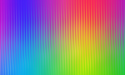 Vibrant rainbow gradient with vertical ribbed texture, abstract background background