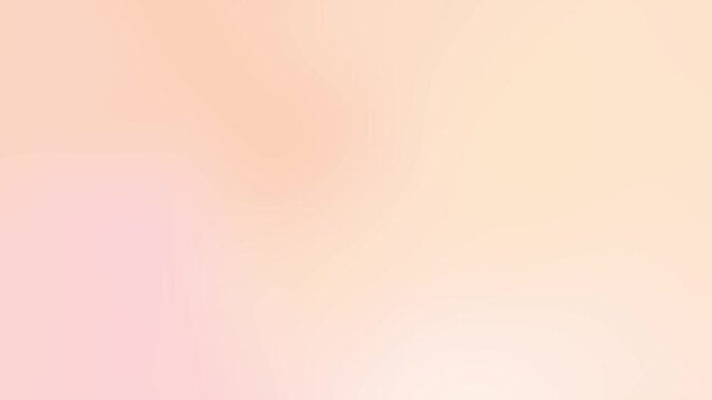 Pink peach orange beige cream pastel skin color gradient seamless motion background