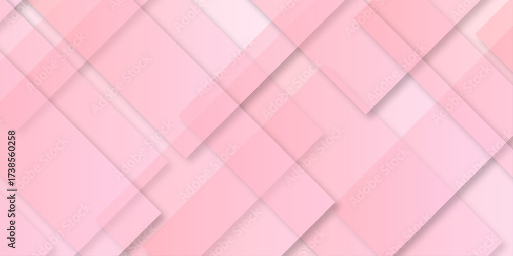 Wall mural abstract pink background with diamond and triangle shape in modern pattern design .abstract seamless