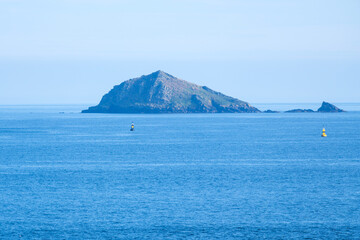 Great Mew Stone, Wembury Bay near Plymouth, Devon, England