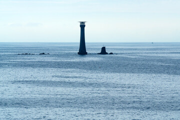 Eddystone Lighthouse near Plymouth Devon, England