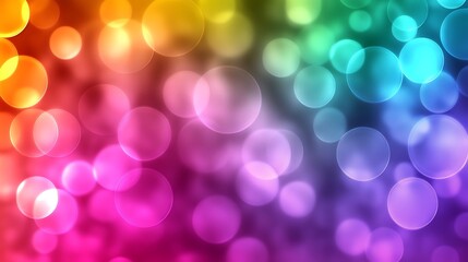 A DSLR shot of glowing intersecting circles and lines, creating a complex abstract pattern that emits light in various colors, all captured with soft reflections against a dark background