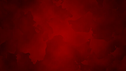 Abstract red watercolor background with dark and light shades creating a textured artistic effect perfect for graphic design and digital art