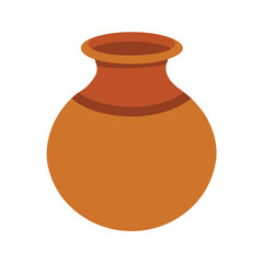 Rustic Clay Pottery For Water Storage