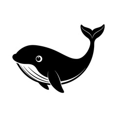 whale  vector illustration