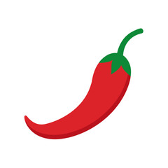 vector of a red chili 