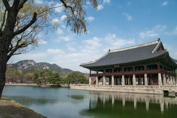 Obraz premium Palais Gyeongbok, Séoul, Corée du Sud