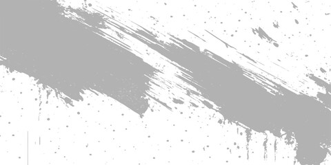 Abstract grunge background featuring a black ink splat with paint texture, splatter, and design elements like a dirty vector splash