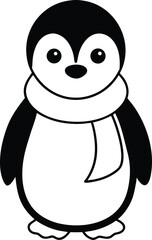 A cute cartoon baby panda illustration vector art character design is a funny mammal for wildlife and nature in china
