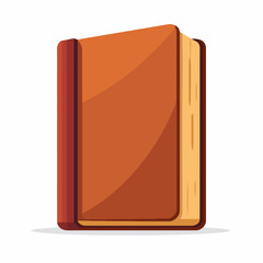 Clean Book Icon in Flat Style