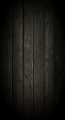 Portrait dark vintage wood background with rustic texture and vignette, perfect for poster and branding design