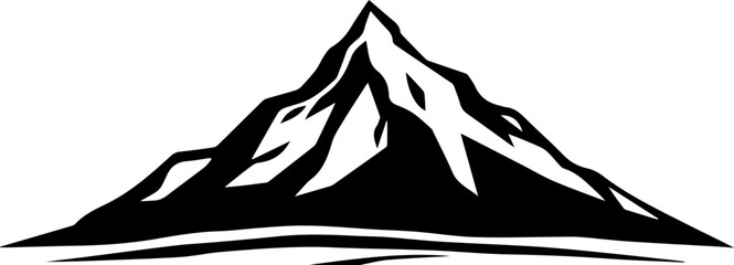 Insignia Style Mountain Logo