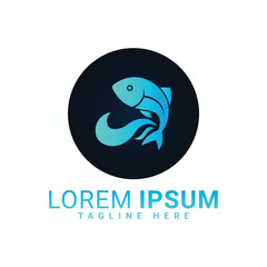 logo, vector, icon, design, symbol, illustration, business, fish, sign, bird, art, company, sea, logotype, shape, concept, element, web, water, nature, color