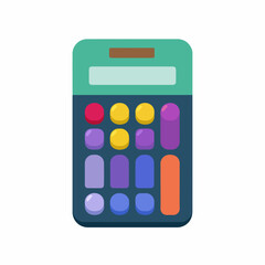 Calculator Icon in Minimalistic Style