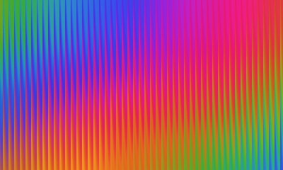 Abstract background with vertical lines in rainbow gradient colors, vibrant and psychedelic effect background