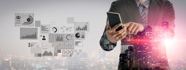 Data insights, charts, and analytics help visualize performance. Data drives strategy, analytics enhances growth, and data improves business outcomes through analytics. Vouch